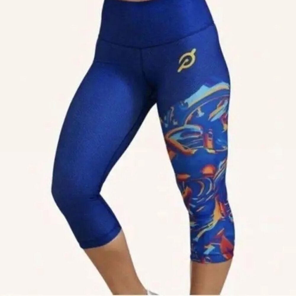 Peloton x Temi Coker High Waist Bowie Capri Leggings - Size Medium